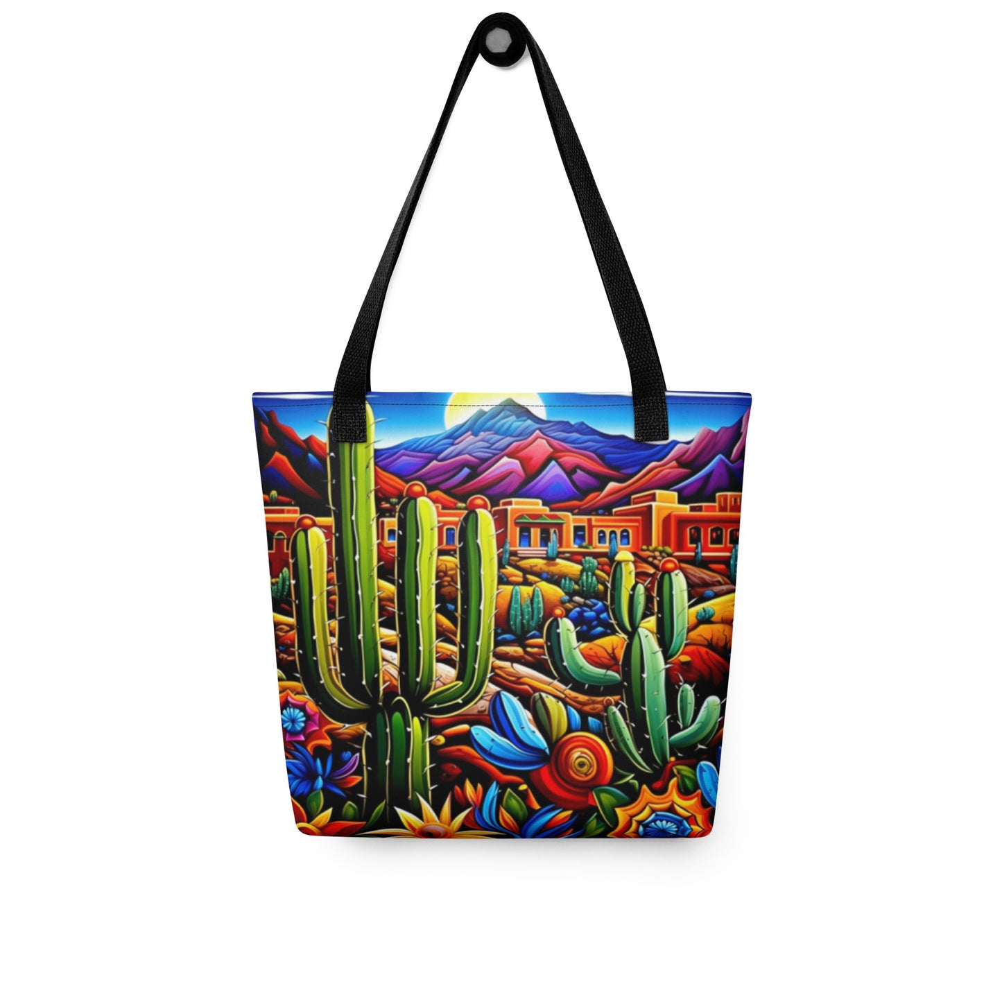 Vibrant NM vista Tote bag