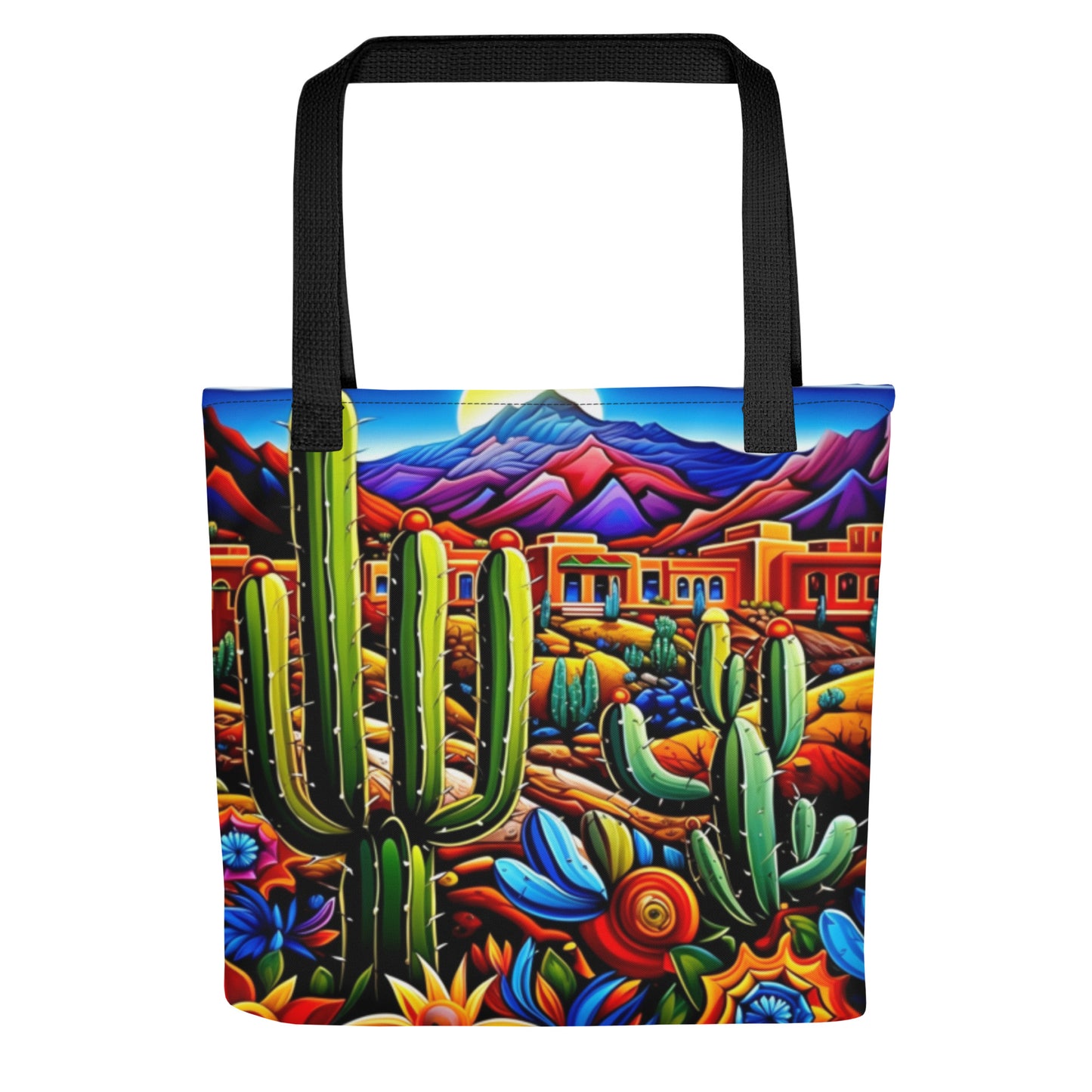 Vibrant NM vista Tote bag