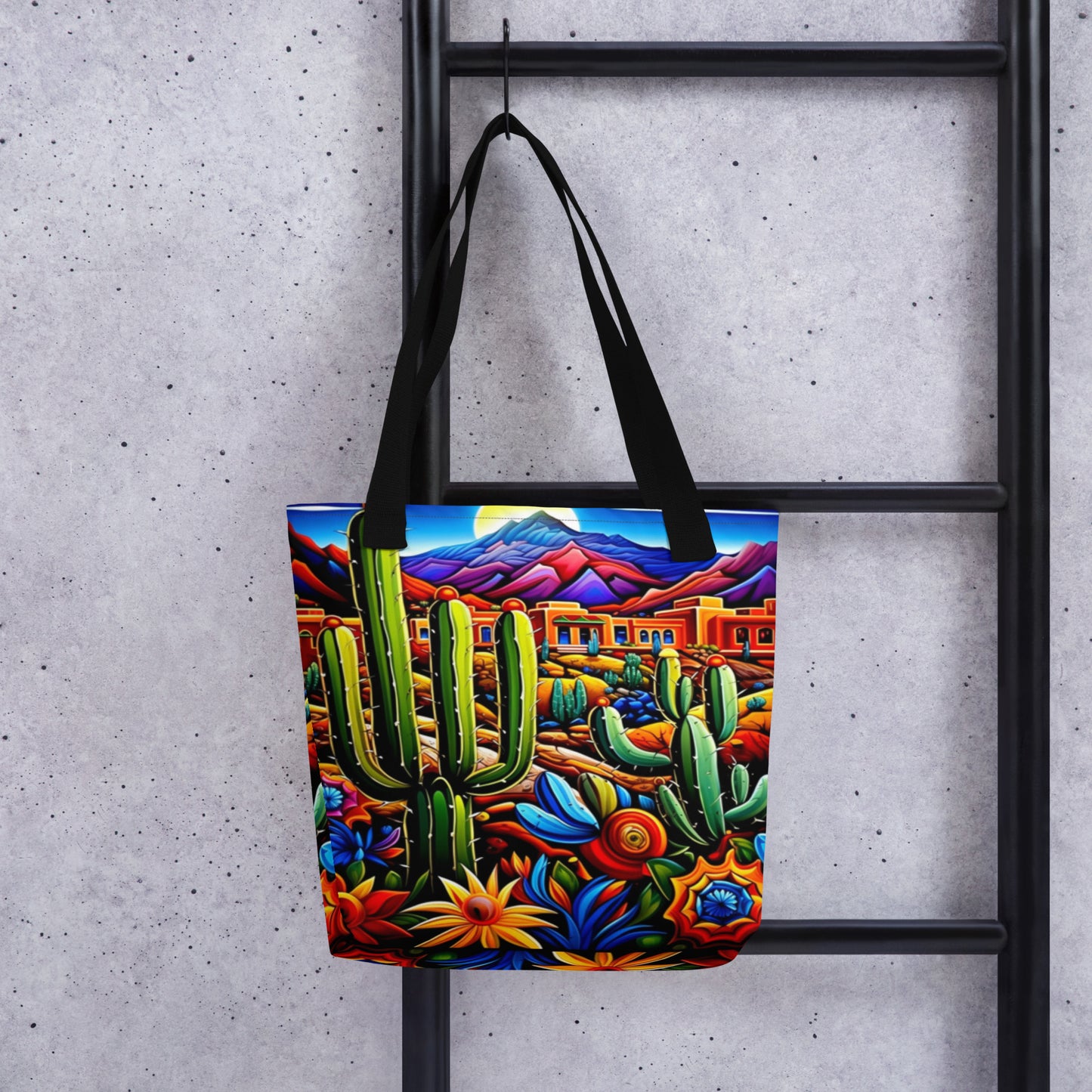 Vibrant NM vista Tote bag