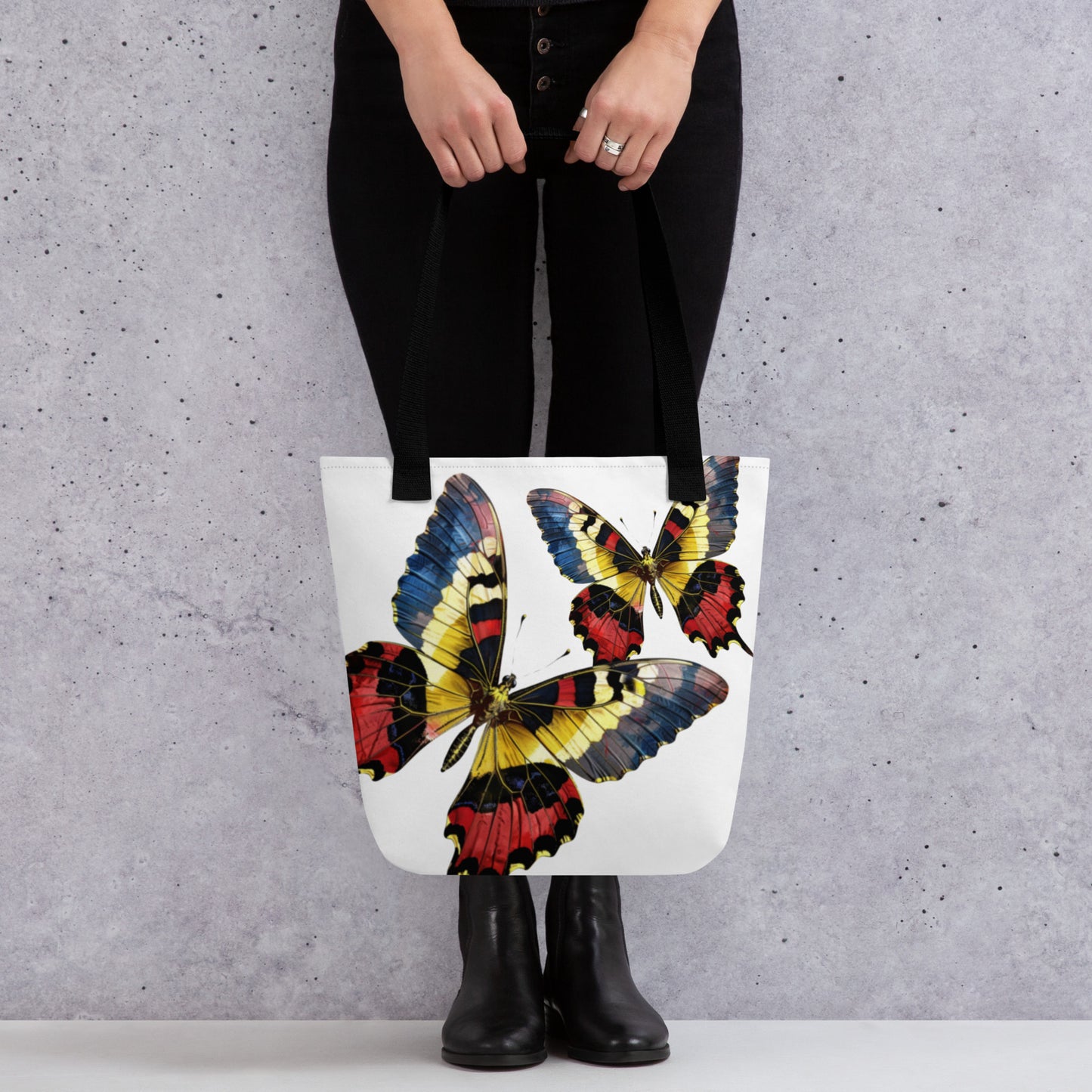 Double Butterfly Tote bag