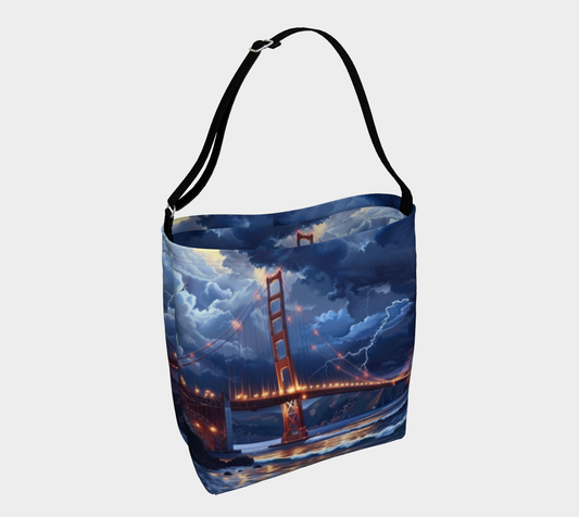Golden Gate Blue 1 Day Tote