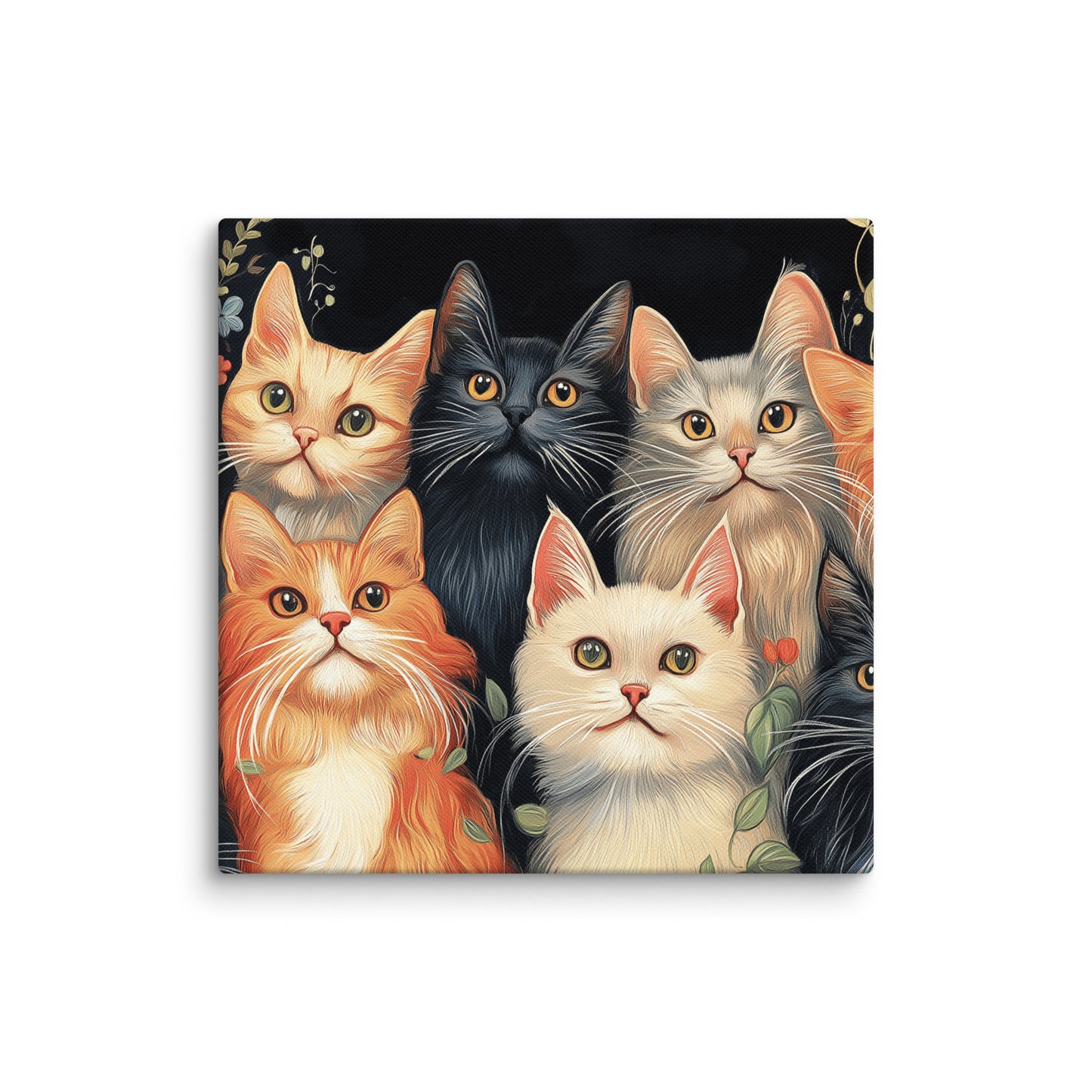 Cats B Canvas