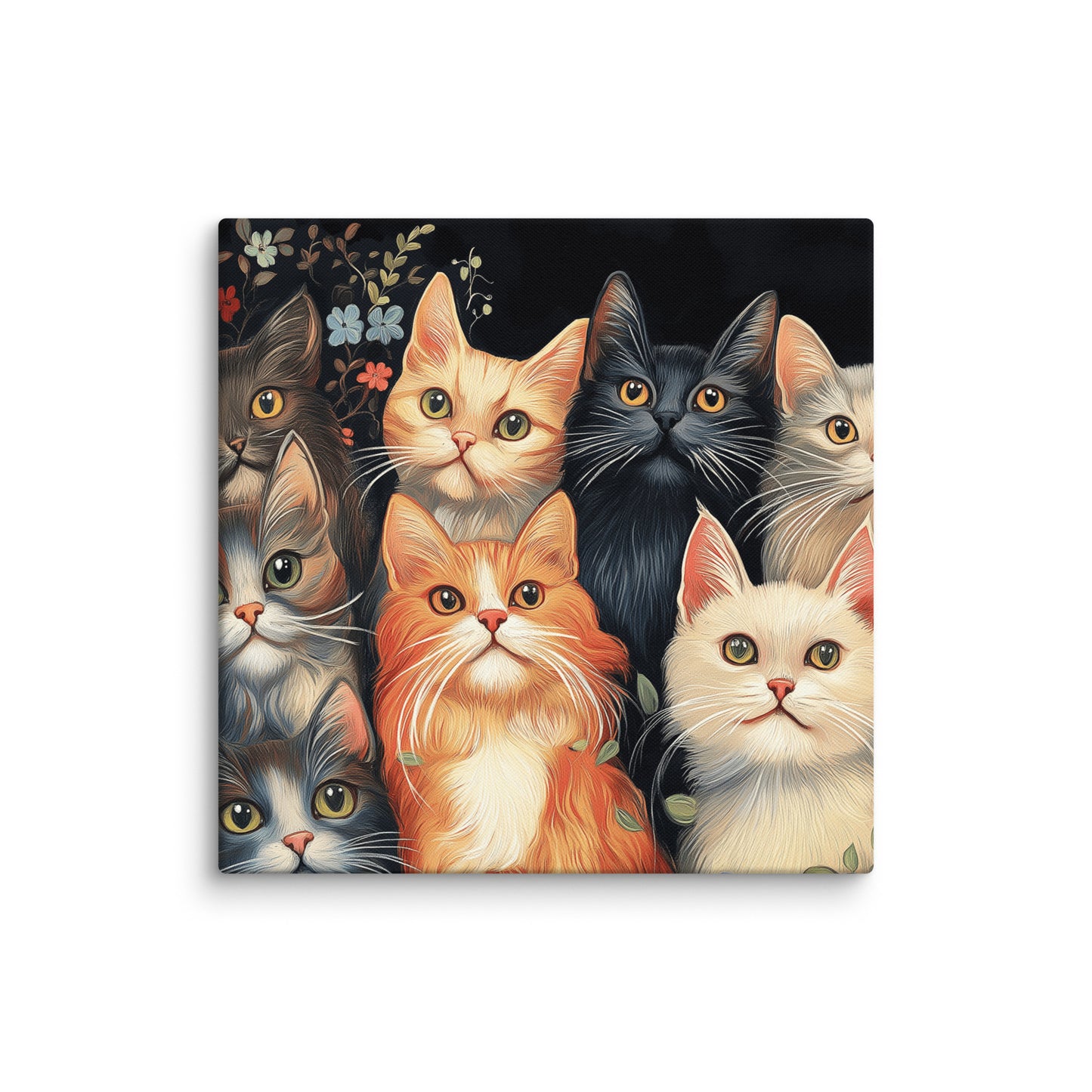 Cats B Canvas