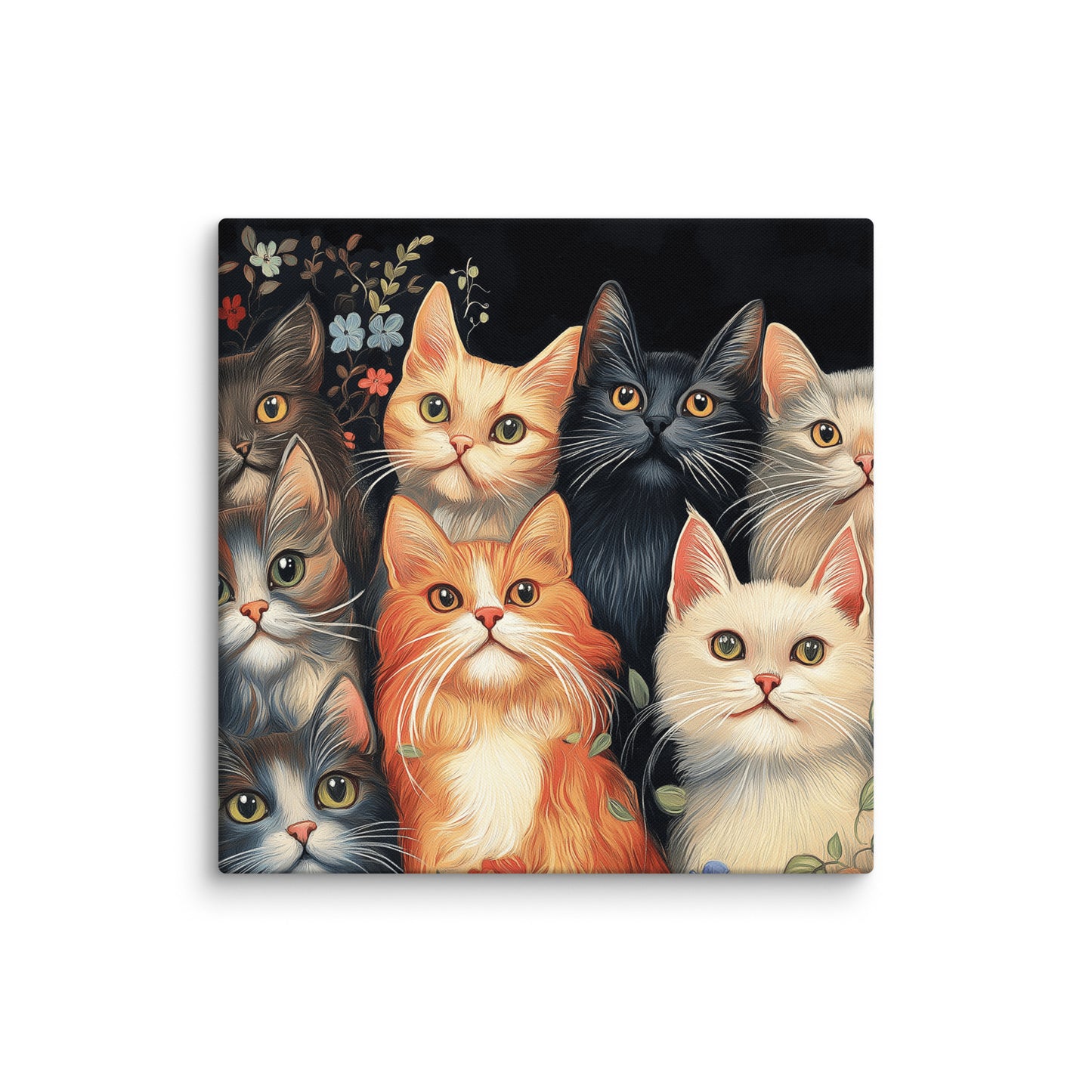 Cats B Canvas