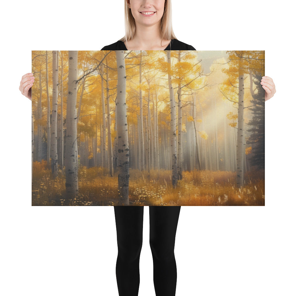 Aspen Forest 5 Canvas