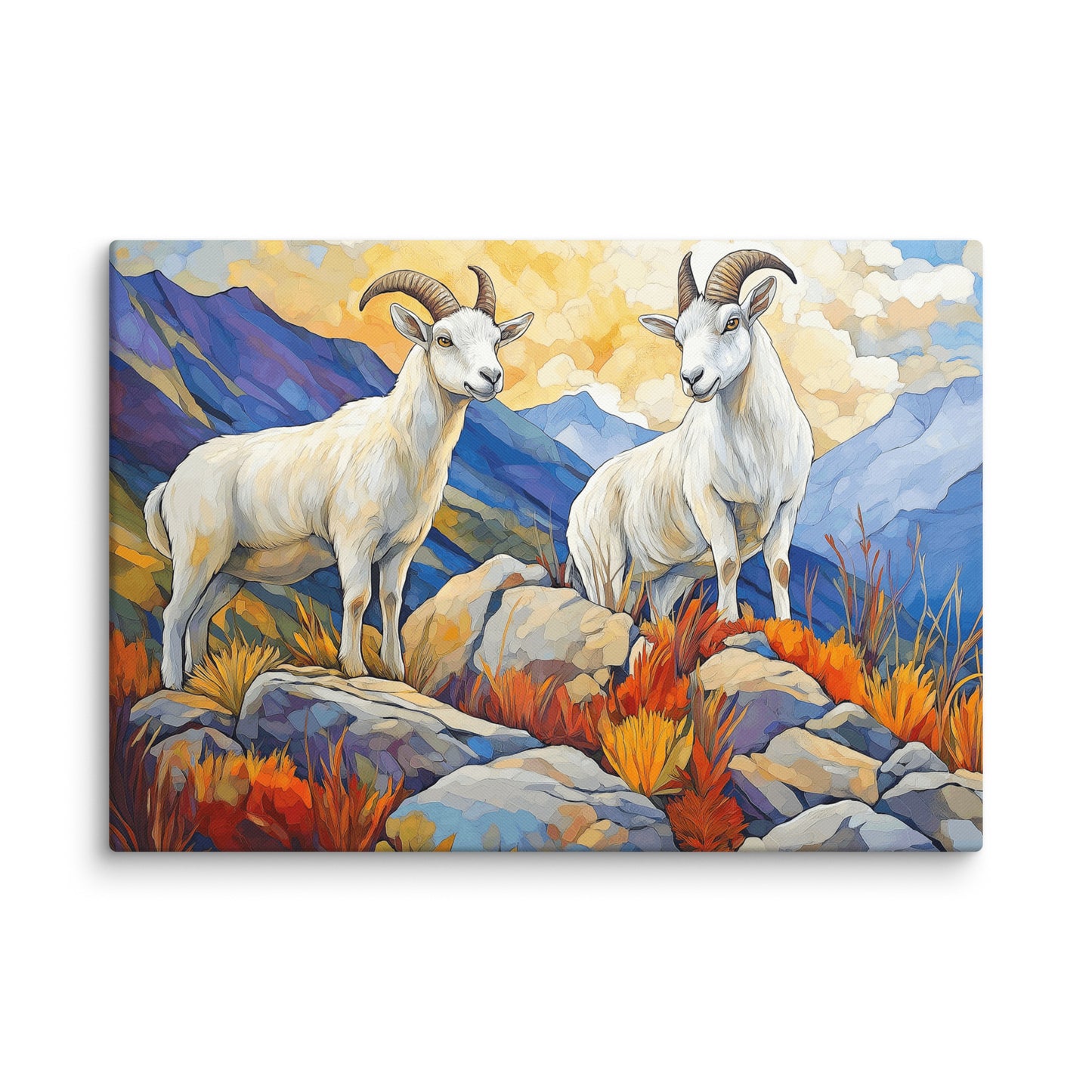 Rocky Mountain Goat Canvas