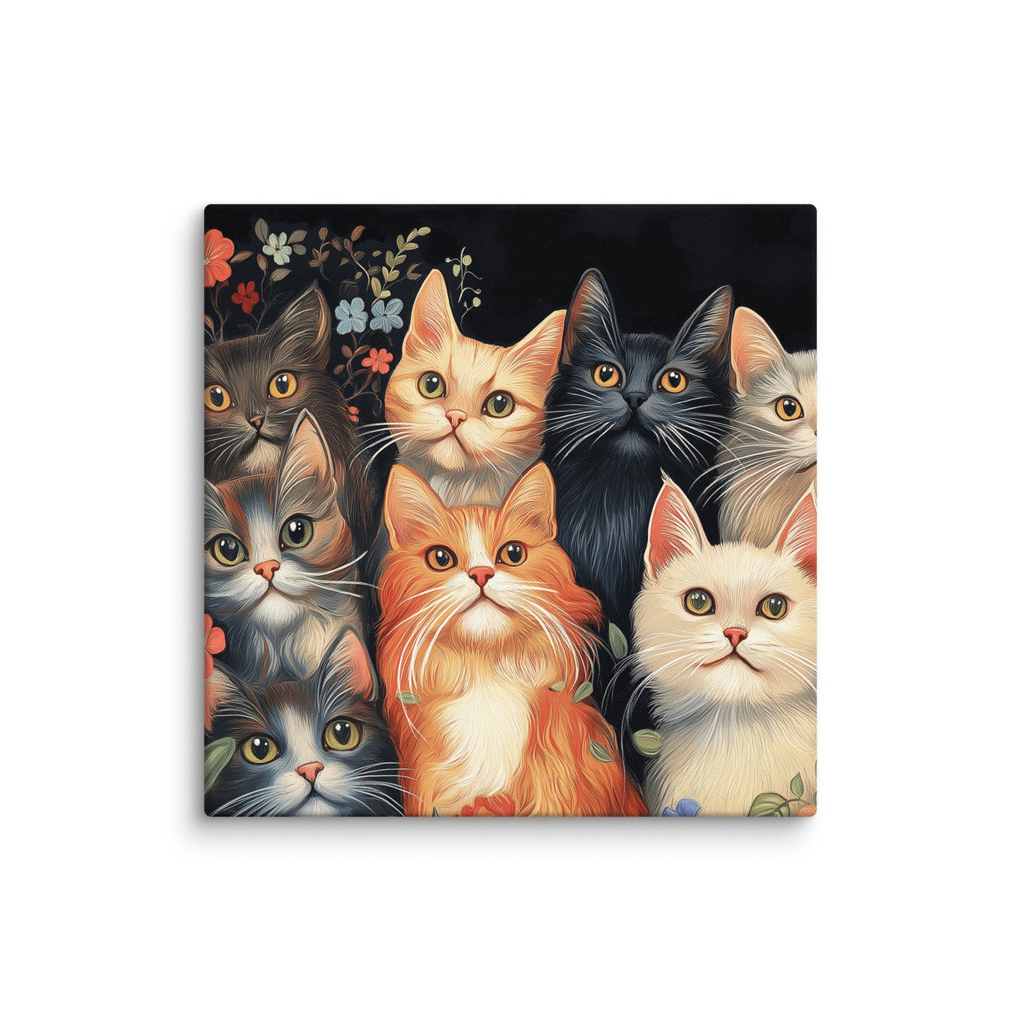 Cats B Canvas