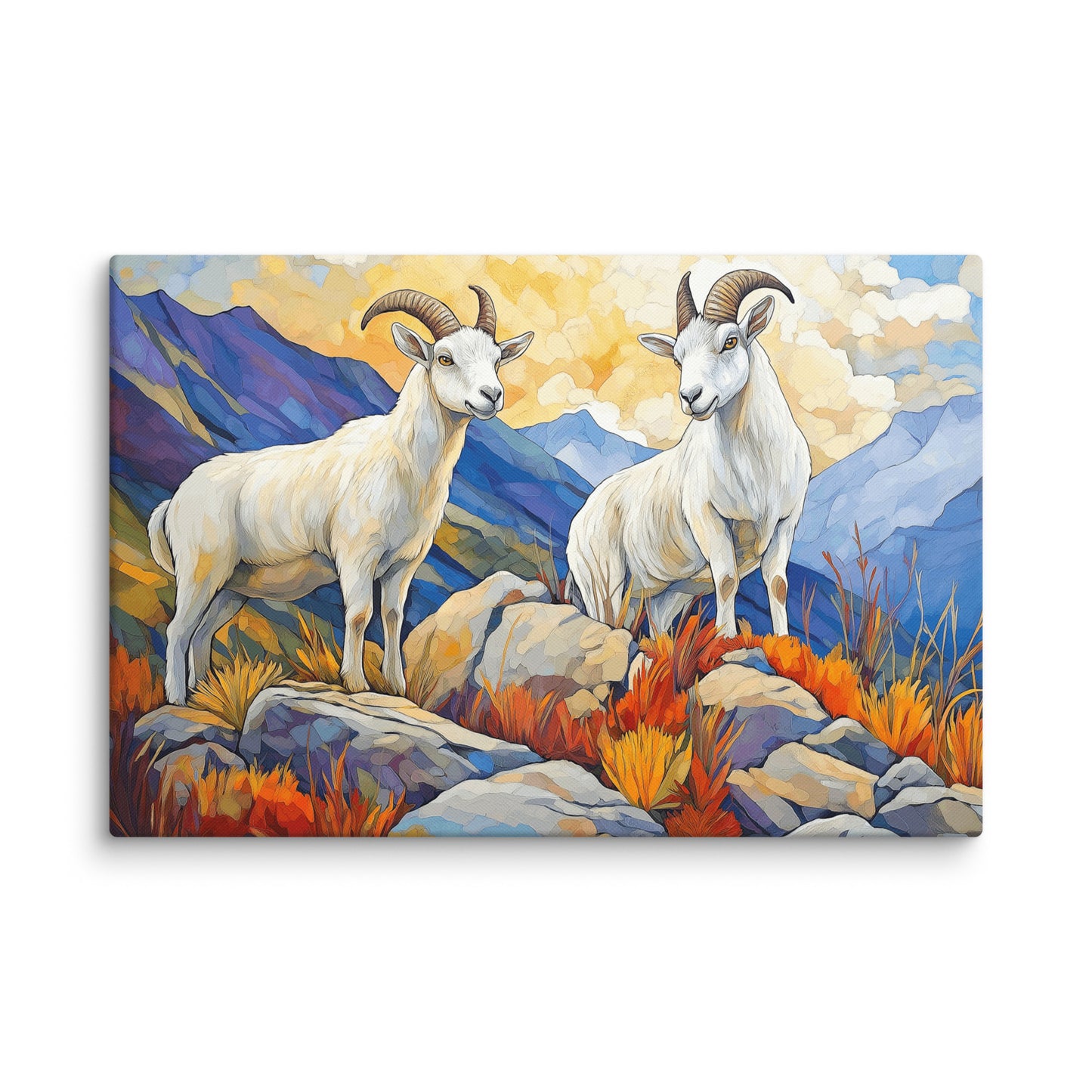 Rocky Mountain Goat Canvas