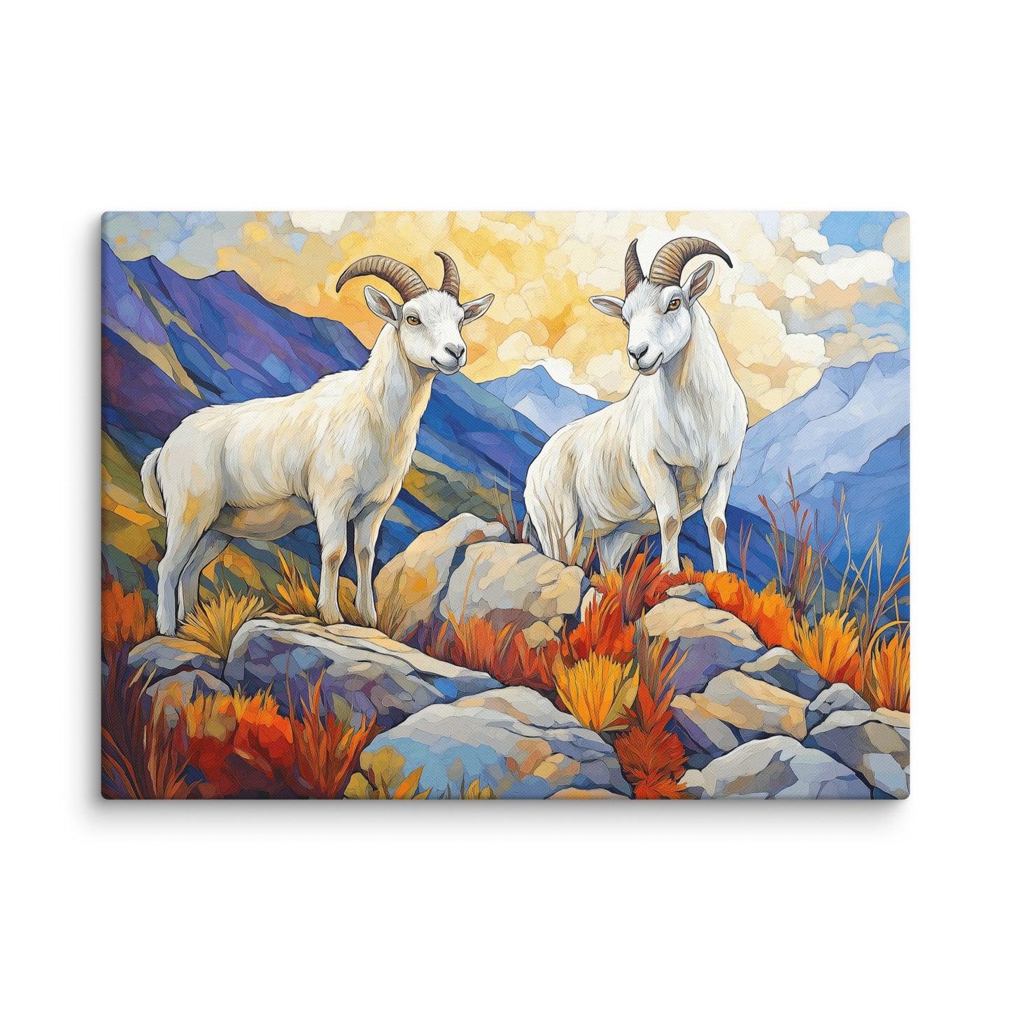 Rocky Mountain Goat Canvas