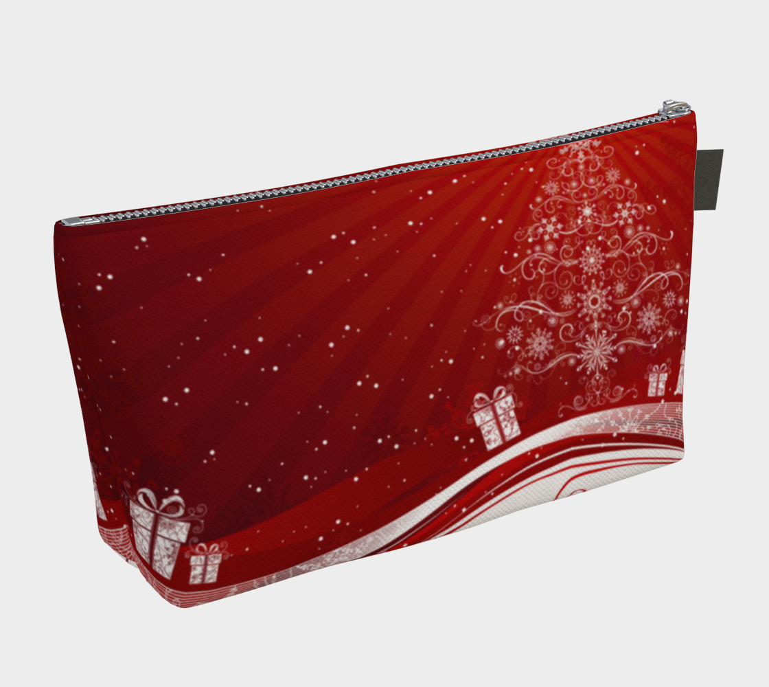 Christmas Scene 1 Makeup Bag