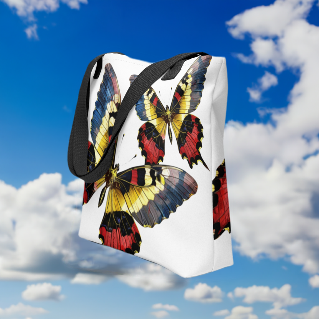 Double Butterfly Tote bag