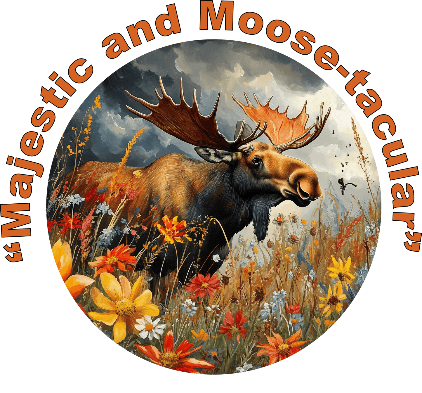 Moose Unisex Tee - Majestic Moose Design