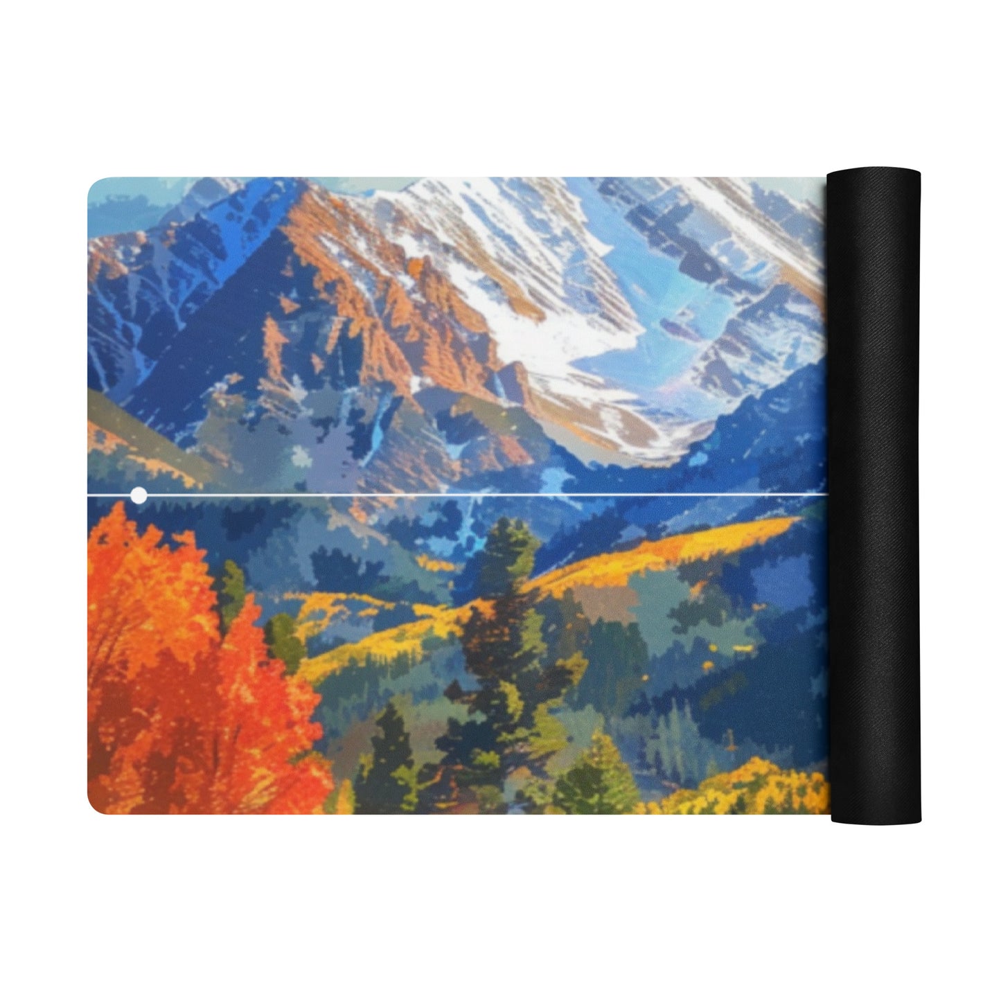 CO Mountains Alignment Yoga mat