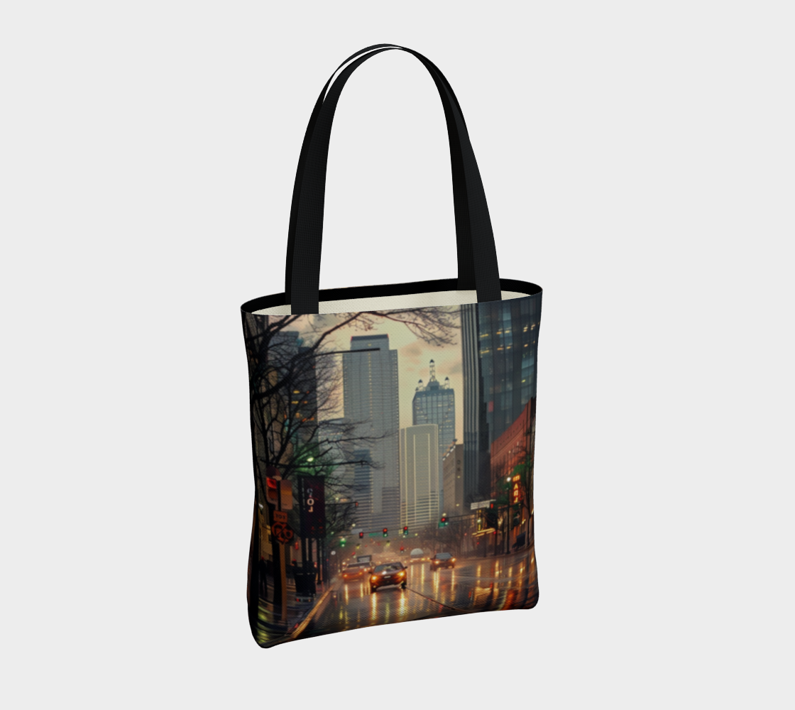 City Scene Tote Bag