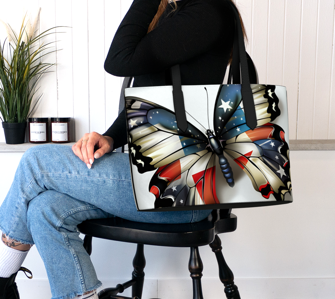 Texas Butterfly Vegan L. Tote3