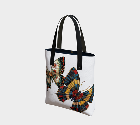 2 Butterfly Tote Bag
